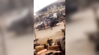 Woman Beaten By Police In Nigeria