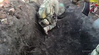 Ukrainians Storming Invader Trenches