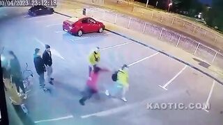 Scumbag Knocks Girl Out for Refusing Advances