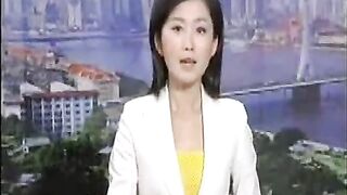 Asian newscrew film the ending of a sad girl. (Older vider.)