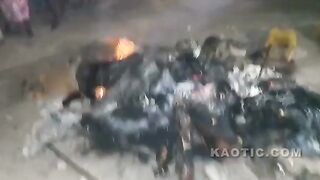 Criminals Burnt Alive By Mob