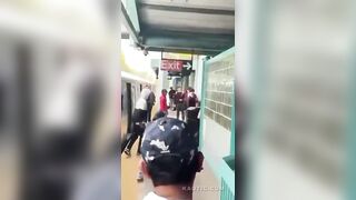 New Yorker Jumped & Stabbed At The Train Station