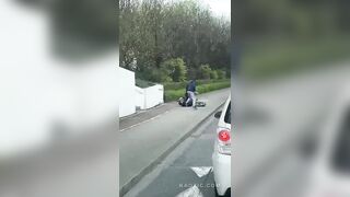 Road Rage Confrontation In Ireland