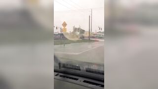 Train Destroys Vehicles In Florida