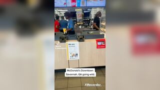 Workers vs. Customers via Inner City McDonald's