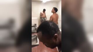 Prison Bathroom Fight