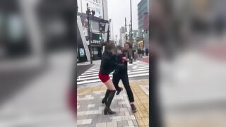 French Muslim Attacks Random Girl In Japan