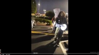 Medieval Times Protesters Hold Patrons Hostage, Patrons Break the Siege with a Modern Battering Ram - aka a Car!