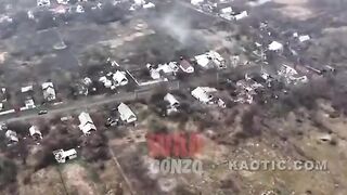 Drone Strike Om Ukrainian Truck