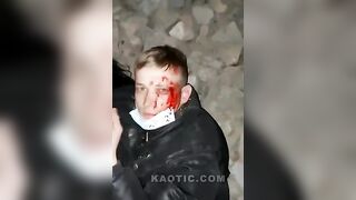 Russian Drug Dealer Violently Beats Junkie Couple