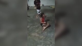 Girl Caught Stealing, Kept in Cellar and Humiliated