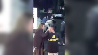 Guy Tries to Stop Fight, Gets Fatally Stabbed in the Neck