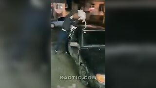 Caught Friend Fucking His Wife, Sets His Car on Fire