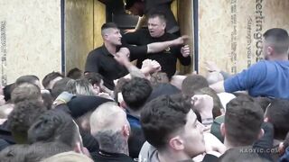 Massive crowd fight outside casino in manchester(repost)