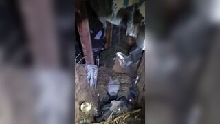 Three killed Ukrainians, in captured positions