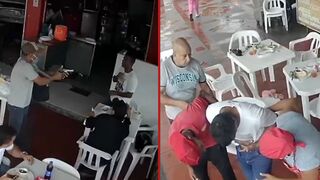 Man was shot in the abdomen for refusing to hand over goods during robbery - Colombia