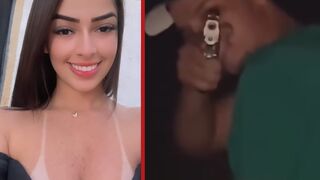 Man points a gun at his girlfriend then accidentally shoots her dead - Brazil