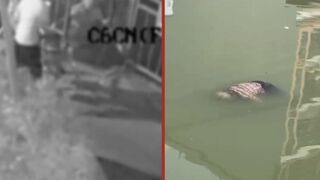 Elderly lady was pushed in a river and found dead in the morning - Jieyang, China