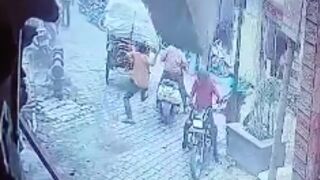 Biker crushed to death In India after balcony wall falls on him