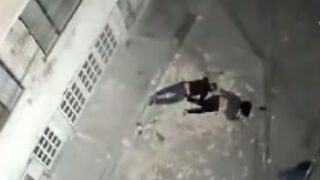 Couple fighting fall from 4th floor window to their deaths in Colombia