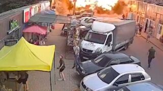 Russian missile strike kills at least 17 in east Ukraine [+Aftermath]