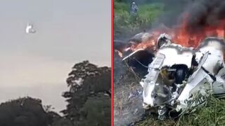 Two killed after aircraft falls out the sky in Venezuela