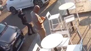 Business man gunned down outside of coffee shop in South Africa