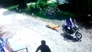 Dad kills his daughter by dragging her on the back of his bike for bringing home new boyfriend in India