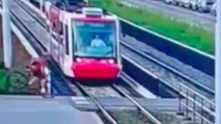 Cyclist is crushed by tram in Czech Republic