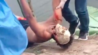 Body recovered from a river in Peru of a man that was allegedly attacked by Piranha's