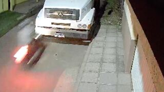 Biker looses his life instantly after colliding with a parked truck