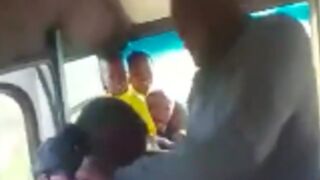 Student gets beat up by school bus driver in South Africa