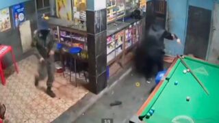 Four shot and killed following drug trafficking dispute inside bar in Brazil