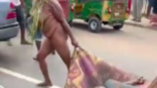 Woman forced to dig up her stepson that she killed and walk with him in public, Nigeria