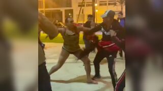 Transgender gets jumped by Qatar citizens for disrespecting country policy