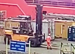 Watch free Worker wearing bright orange is crushed to death by ...