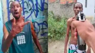 Man executed for disrespecting gang in Brazil (Full Uncensored)