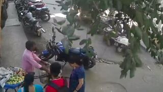 Woman gets crushed by falling tree in India