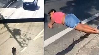 Horrible accident leaves three people dead at a crosswalk (+ Aftermath)