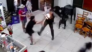 Man shot in the face and killed at a bar in Brazil