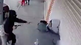 CCTV captures child being kidnapped in Mexico