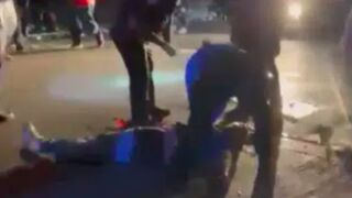Man shot in the head at Brooklyn block party (Uncensored)
