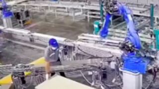 Three workers get attacked by robotic arms in at a steel factory in China