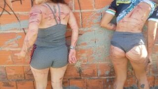 No mercy for these female thieves in Brazil