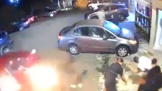 Group of men brutally murdered in a drive by with machine guns in Puerto Rico