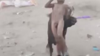 Man stripped naked and gored by a bull in Sabanagrande, Colombia [+ Aftermath]