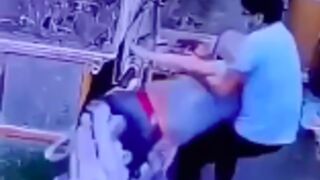 Worker gets sucked into work machinery gets saved by a coworker