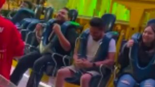 Video taken minutes before the accident at Icon Park shows other riders concerned about the seatbelt safety