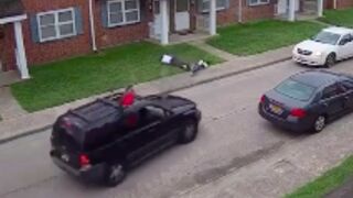 Two injured in drive-by shooting caught on video in Portsmouth