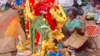 Priest falls off cliff to his death while performing ritual in India